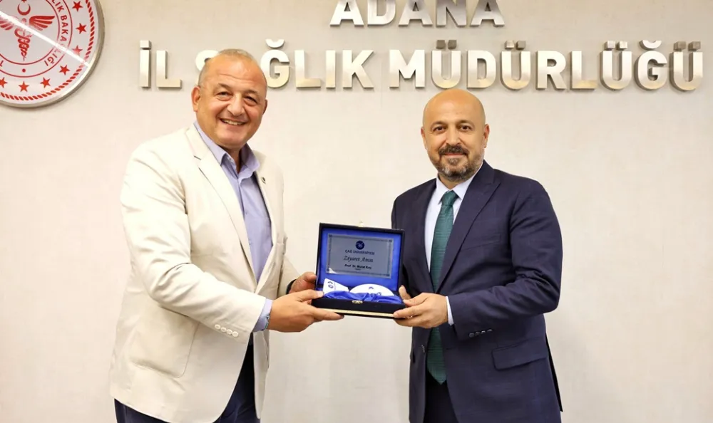 Nacar ve rektör Koç  işbirliği konuştu