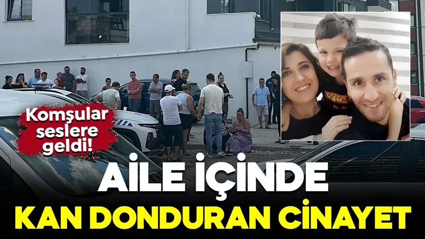 Eşini ve oğlunu boğarak öldürüp intihara kalkıştı...