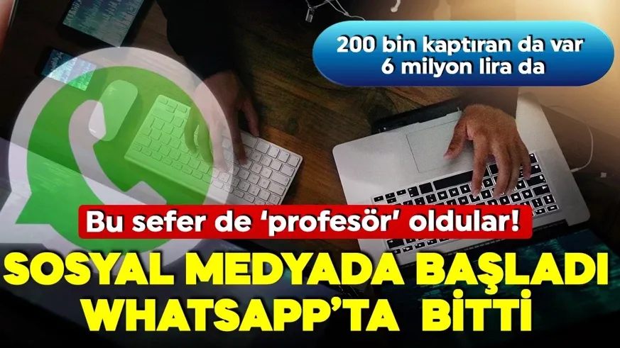 Sahte profesörle milyonluk vurgun! 200 kişi dolandırıldı...