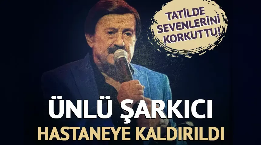 Selami Şahin tatilde sevenlerini korkuttu! 