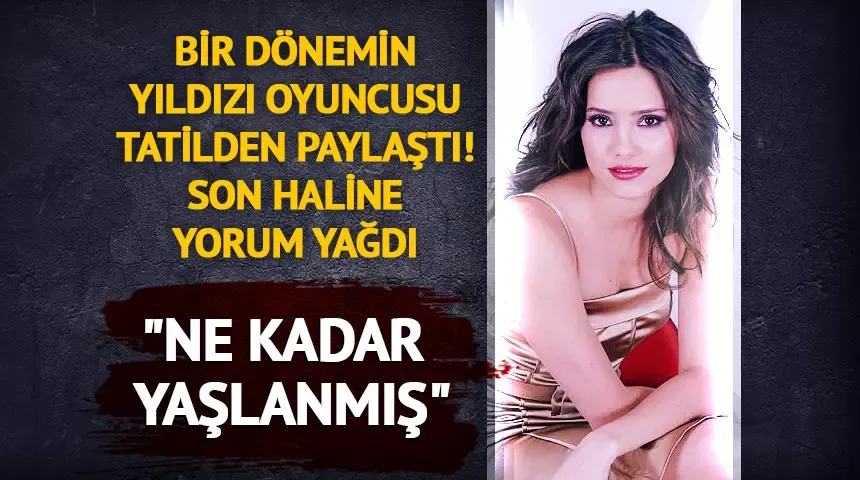  Oyuncu Nehir Erdoğan tatil pozlarını paylaştı! 