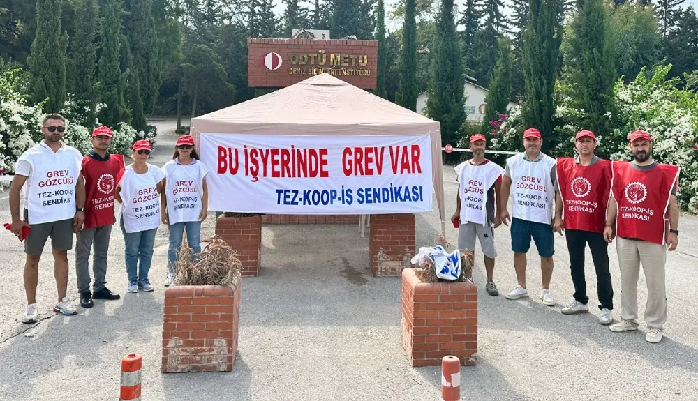 ODTÜ Grevde 