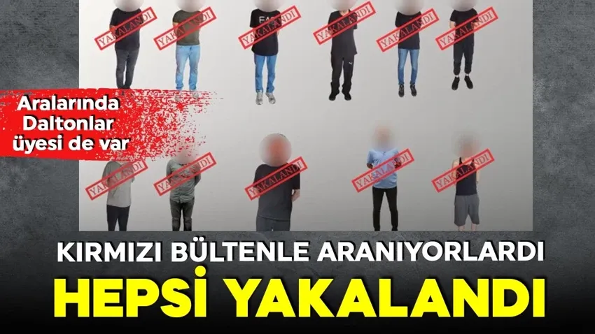 Daha fazla kaçamadılar! Türkiye