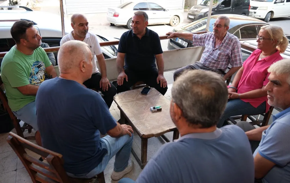 Başkan Geçer, pazar gününü hemşehrilerini dinleyerek geçirdi...