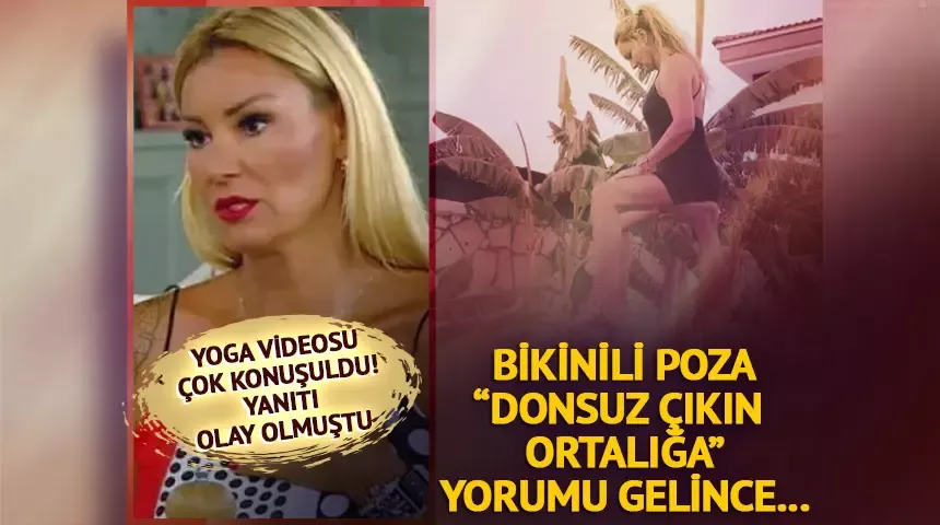 Pınar Altuğ bikinisiyle poz verdi! 