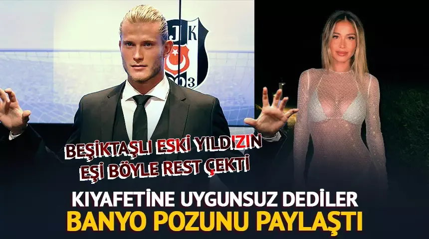 Elbisesine eleştiri yağmıştı... Banyo pozu dikkat çekti! 