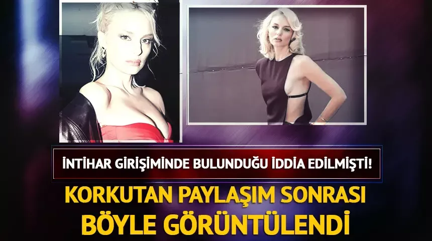 Korkutan paylaşım sonrası Nilperi Şahinkaya böyle görüntülendi...