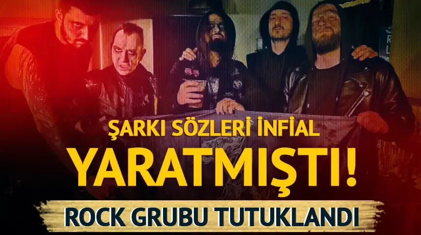 5 rock grubu üyesi tutuklandı...