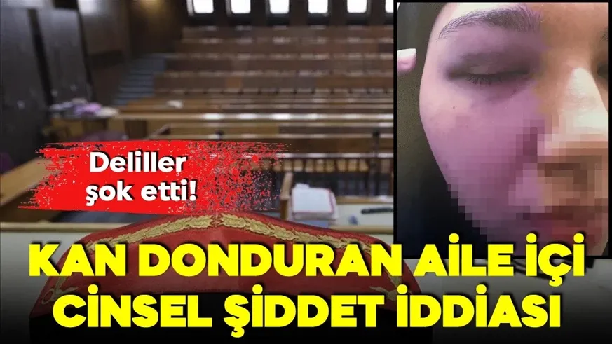 Kan donduran aile içi cinsel şiddet iddiası!