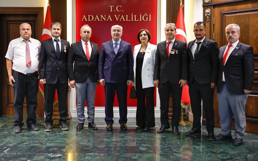 Şehit ve Gazi derneklerinden Vali Köşger’e ziyaret