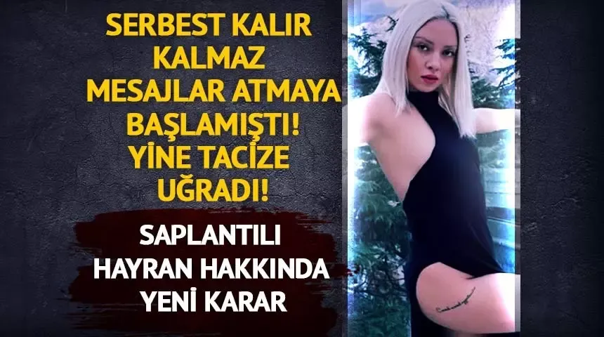 Ece Seçkin yine tacize uğradı! Saplantılı hayran hakkında yeni karar