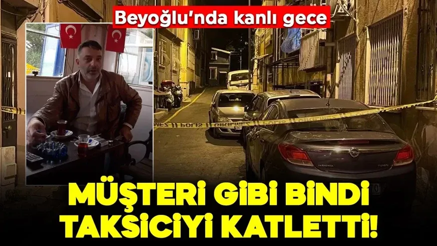Müşterisi tarafından gasp edilen taksici öldürüldü...