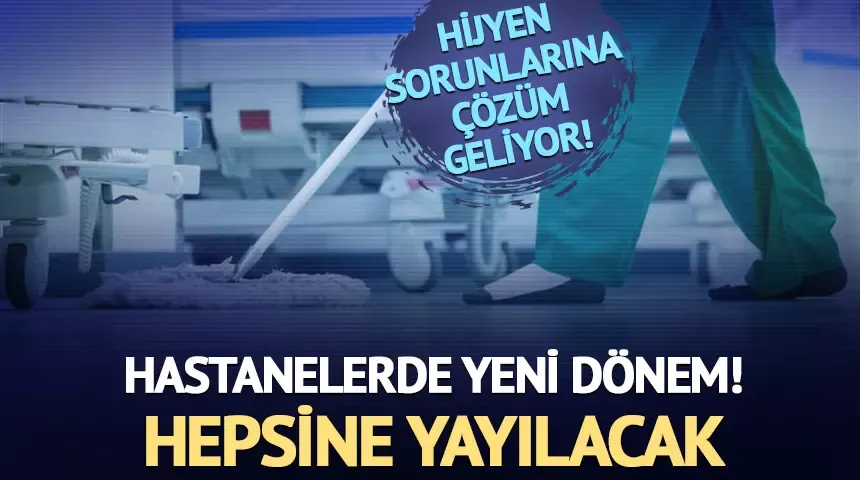 Hastanedeki hijyen sorunlarına 