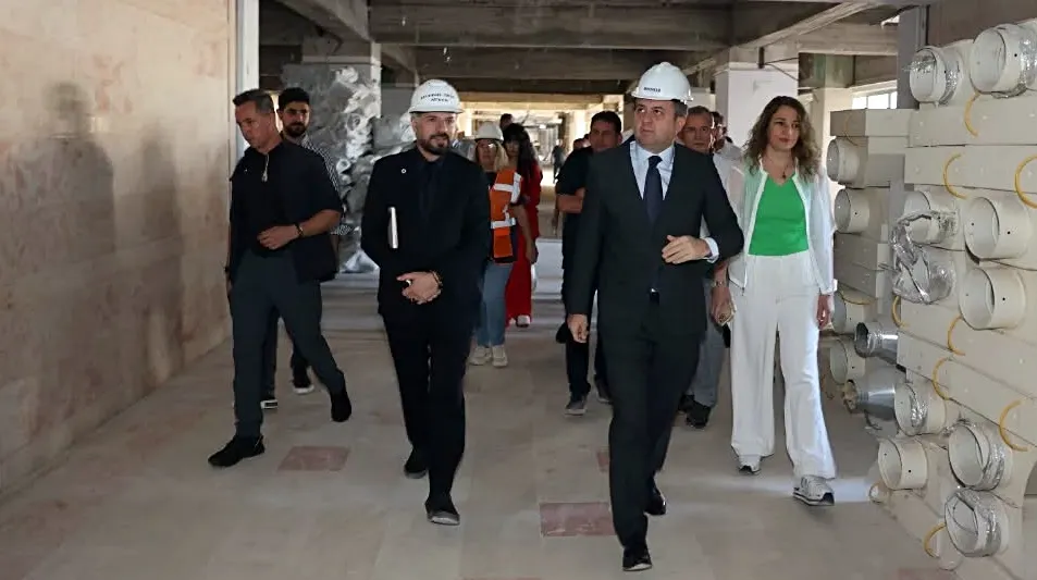 Rektör Beriş, Balcalı Hastanesi İnşaatını Denetledi...
