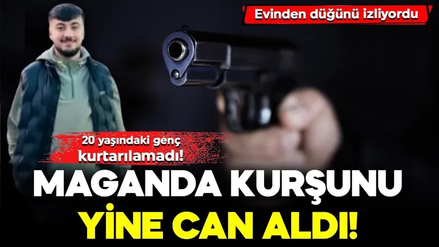 Maganda kurşunu yine can aldı! Evinden düğünü izlerken vuruldu!