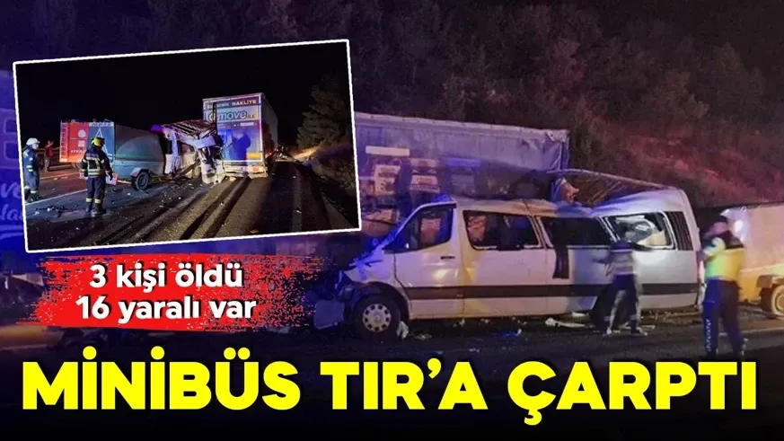  Otoyolda korkunç kaza...Sıkıştılar! Kurtarma ekipleri seferber edildi...