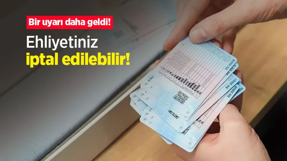 B sınıfı ehliyeti olanlar için kritik uyarı! Ehliyetiniz iptal olabilir...