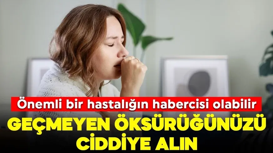 Geçmeyen öksürüğünüzü ciddiye alın! Hastalık belirtisi olabilir...