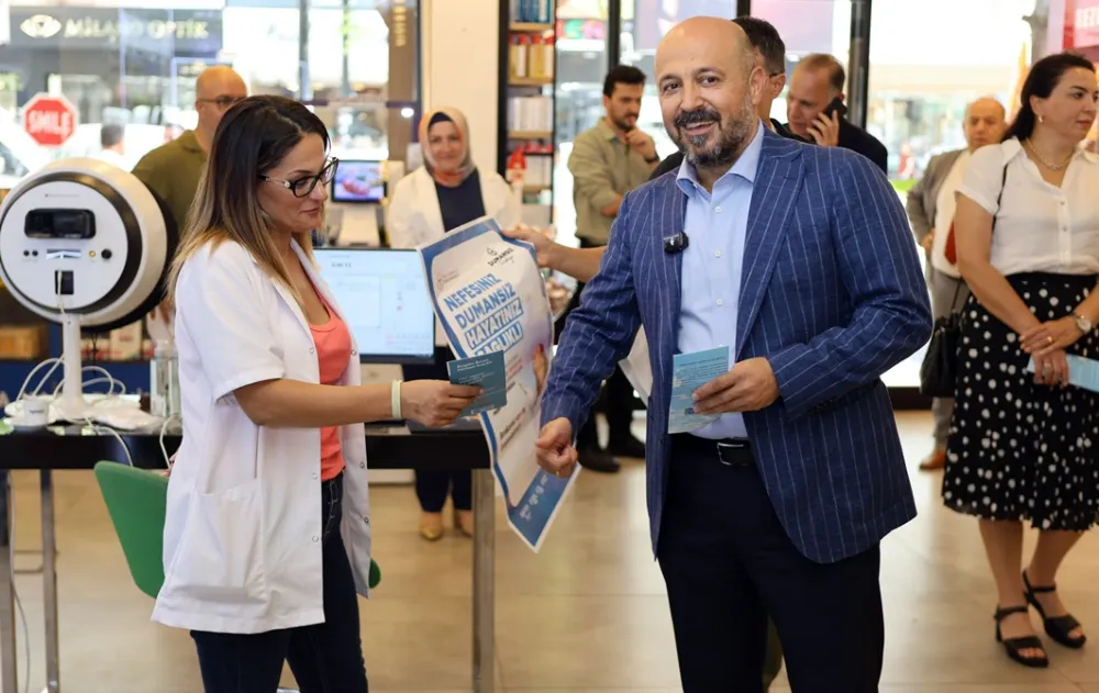Halil Nacar, ‘Sigarayı  Bırak’ etkinliğine katıldı