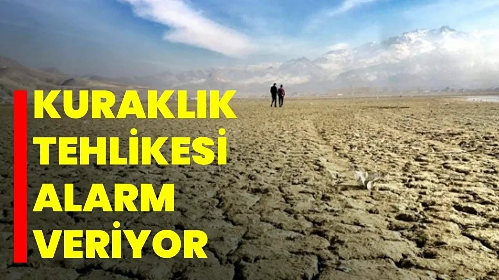 Kuraklık ’sevgi yolu’nu ortaya çıkarttı...