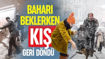 Yalancı bahar bitiyor: Sıcaklıklar 5 derece birden düşüyor!