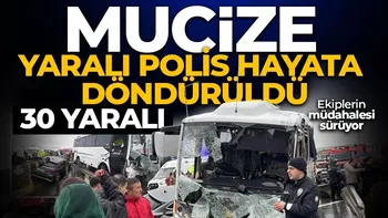 Polis memuru hayata döndürüldü! 4