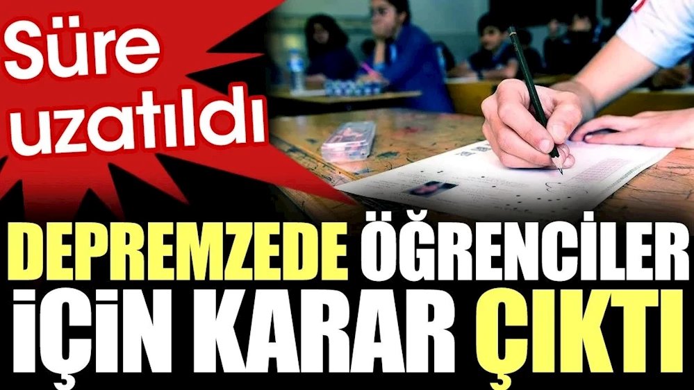 Ulaşım ve barınma desteği başvuruları uzatıldı...