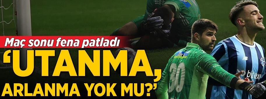 Adana Demirspor - Beşiktaş maçı sonrası patladı