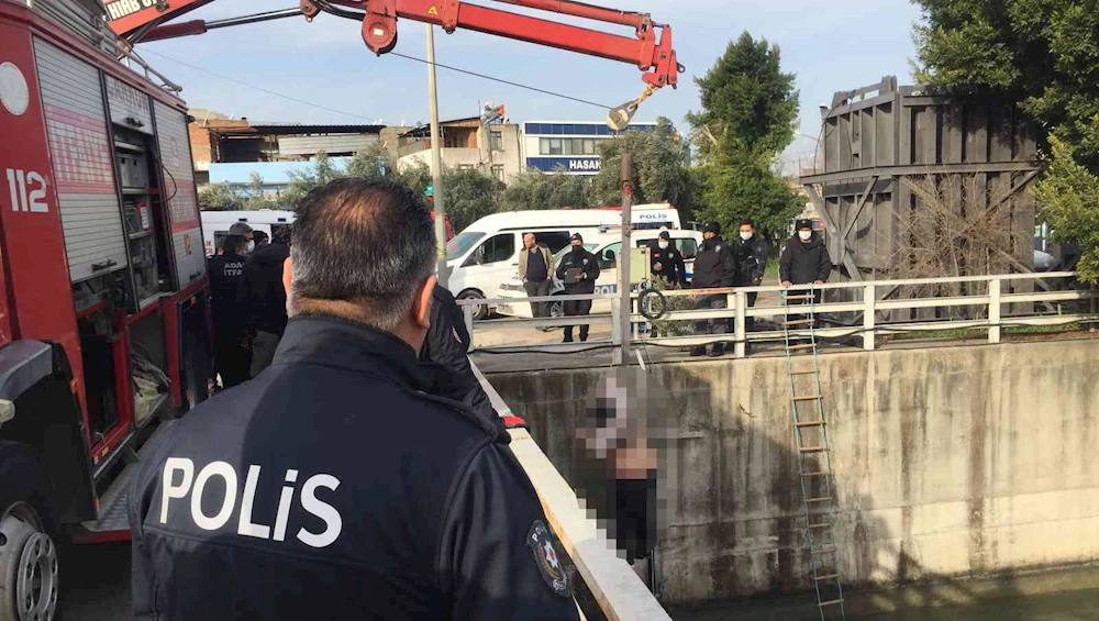 Vinçle çıkartılan erkek cesedinin kimliği belli oldu
