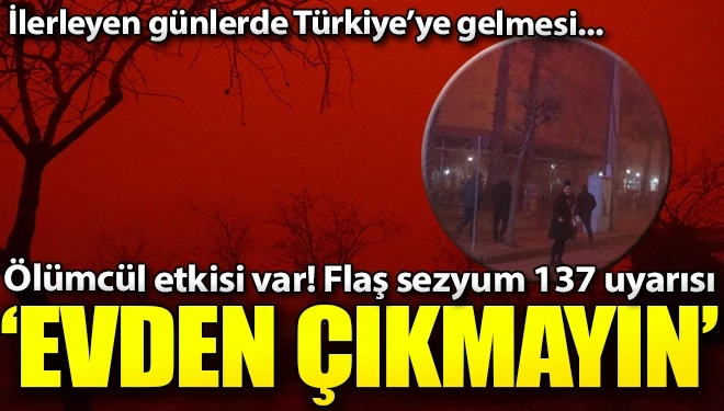 Ölümcül etkisi var! Sezyum 137 uyarısı, evden çıkmayın...
