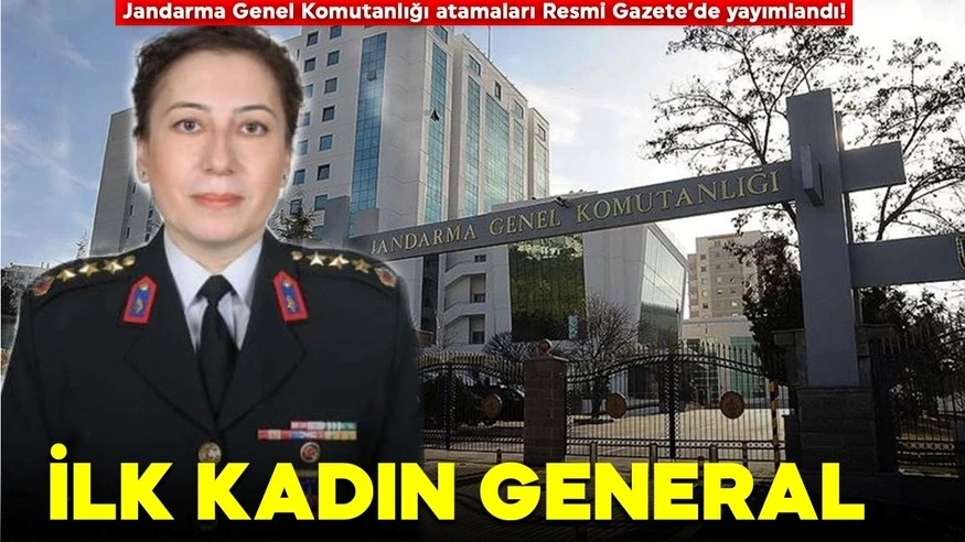 İlk defa kadın general ataması yapıldı! Özlem Yılmaz tuğgeneral oldu