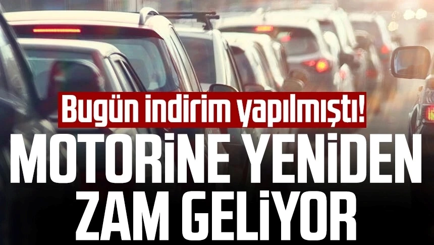 Şaka gibi! Önce indirim sonra yeniden zam!