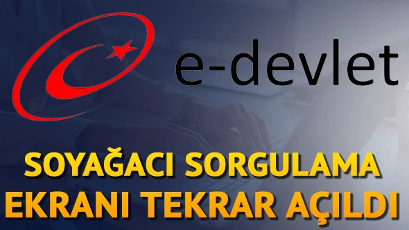 e-devlet Soy ağacı öğrenme işlemi nasıl yapılır?