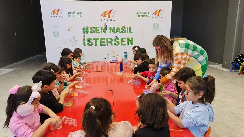 Çocuklar M1'de hem eğleniyor, hem öğreniyor!