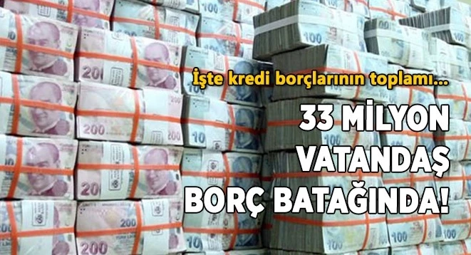 Vatandaşın borcu gırtlağa dayandı....