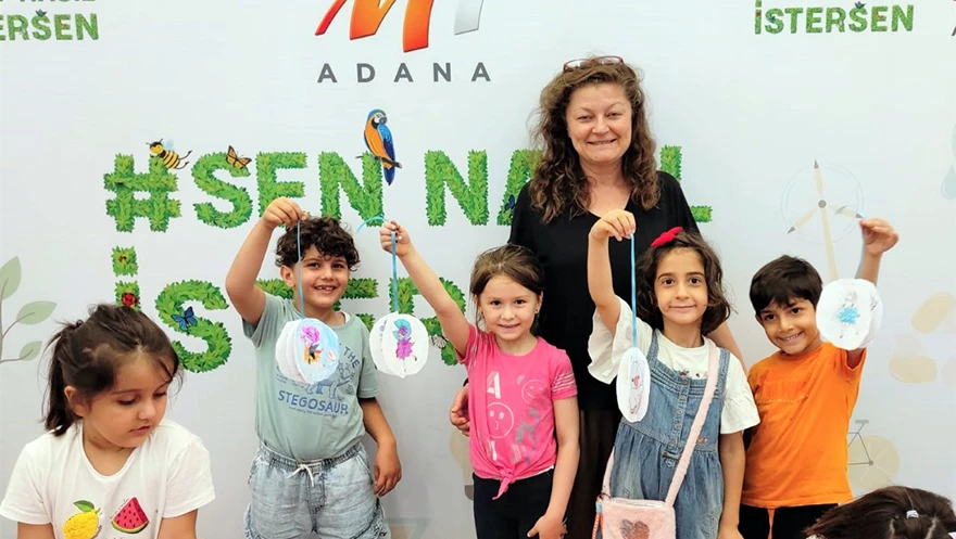 M1 Adana'da çocuklar hem eğleniyor, hem öğreniyor!