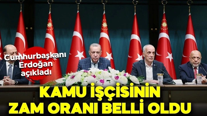 Refah payı dahil yüzde 45 zam! En düşük ücret 15 bin TL oldu