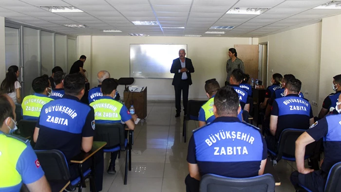 Zabıtaya “Narkorehber” eğitimi...