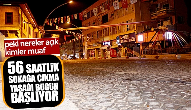 Hafta sonu sadece bunlara izin var!