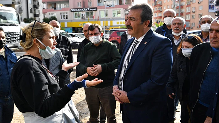 Esnafın sorununu Soner Çetin çözdü