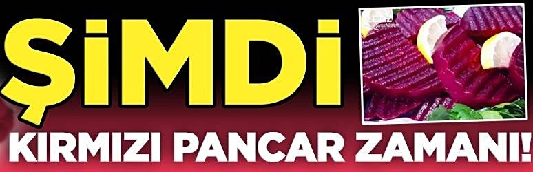 Kırmızı Pancarın faydaları nelerdir? Pancar turşusu tarifi