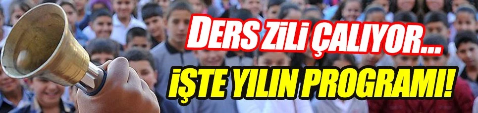 18 milyon öğrenci ders başı yapacak!