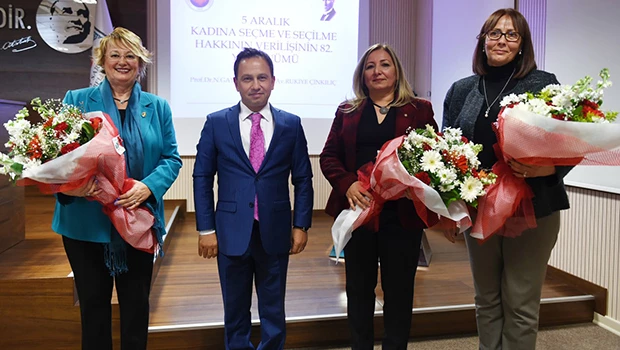 Başkan Uludağ,”5 Aralık 1934 Kadınlarımız için bir devrim niteliğindedir”