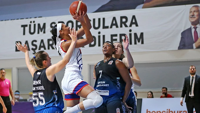 Adana BŞBspor,Coştu: 96-47