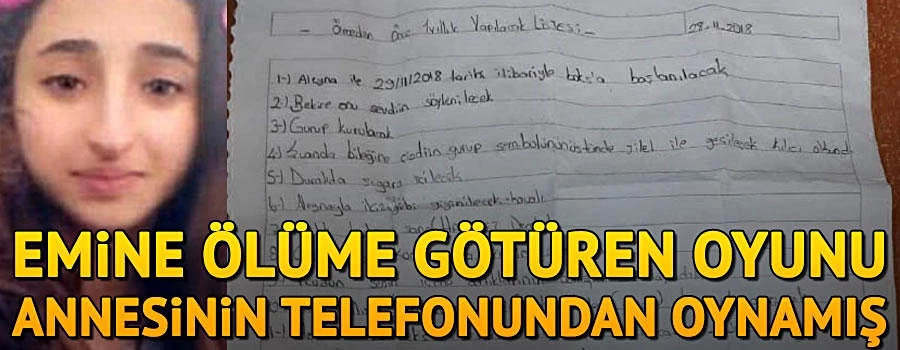 Bu oyun çocuklarımızı ölüme götürüyor!