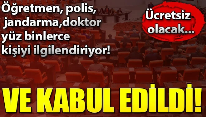 Askerlik süresini 6 aya indiren yasa teklifi kabul edildi