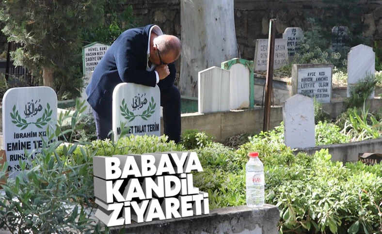 Fatih Terim, babasının mezarını ziyaret etti