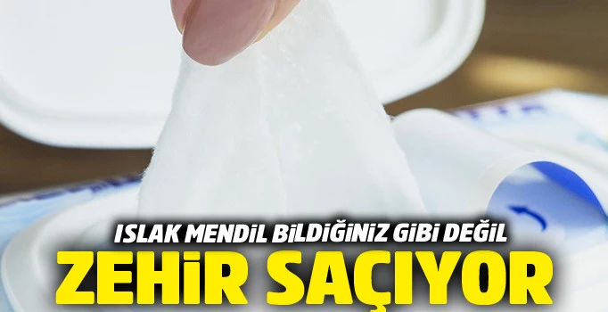 Kullanmak istemeyeceksiniz! Islak mendilin zararları...