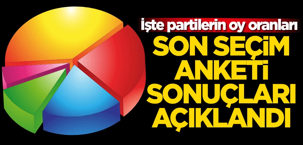 İşte son seçim anketi...