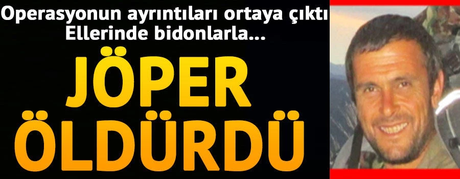 JÖPER 20 metreden vurdu!